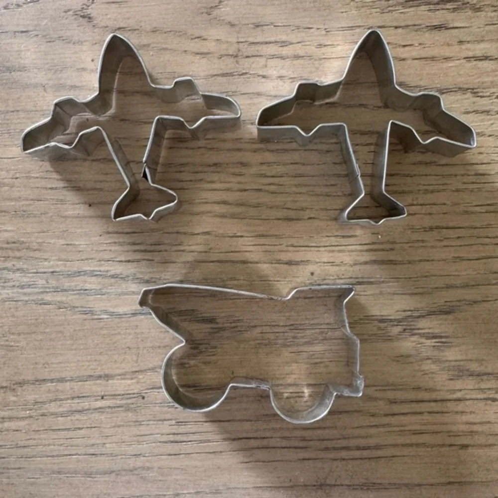 Airplane and Truck Cookie Cutters